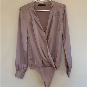Abercrombie & Fitch silk bodysuit